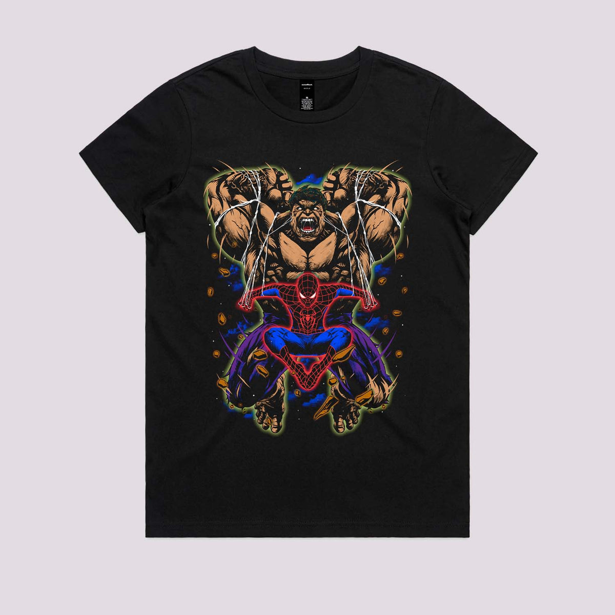 Smash vs Web Shooter Graphic Tee