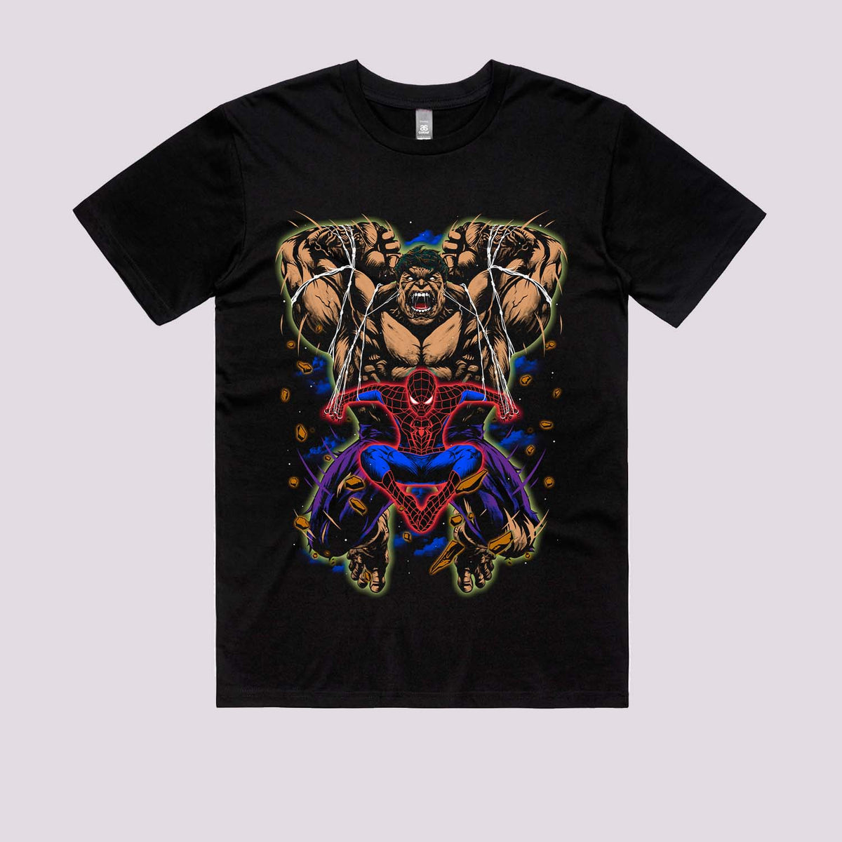 Smash vs Web Shooter Graphic Tee