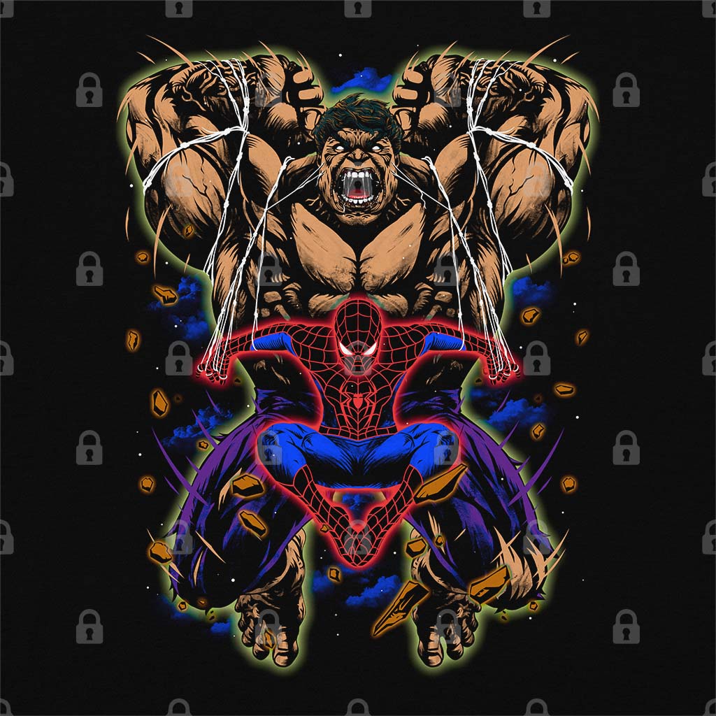 Smash vs Web Shooter Graphic Tee