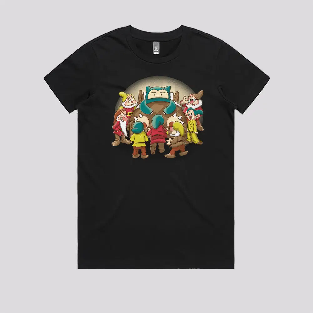 Snorlax and the Seven Dwarfs T-Shirt - Limitee Apparel