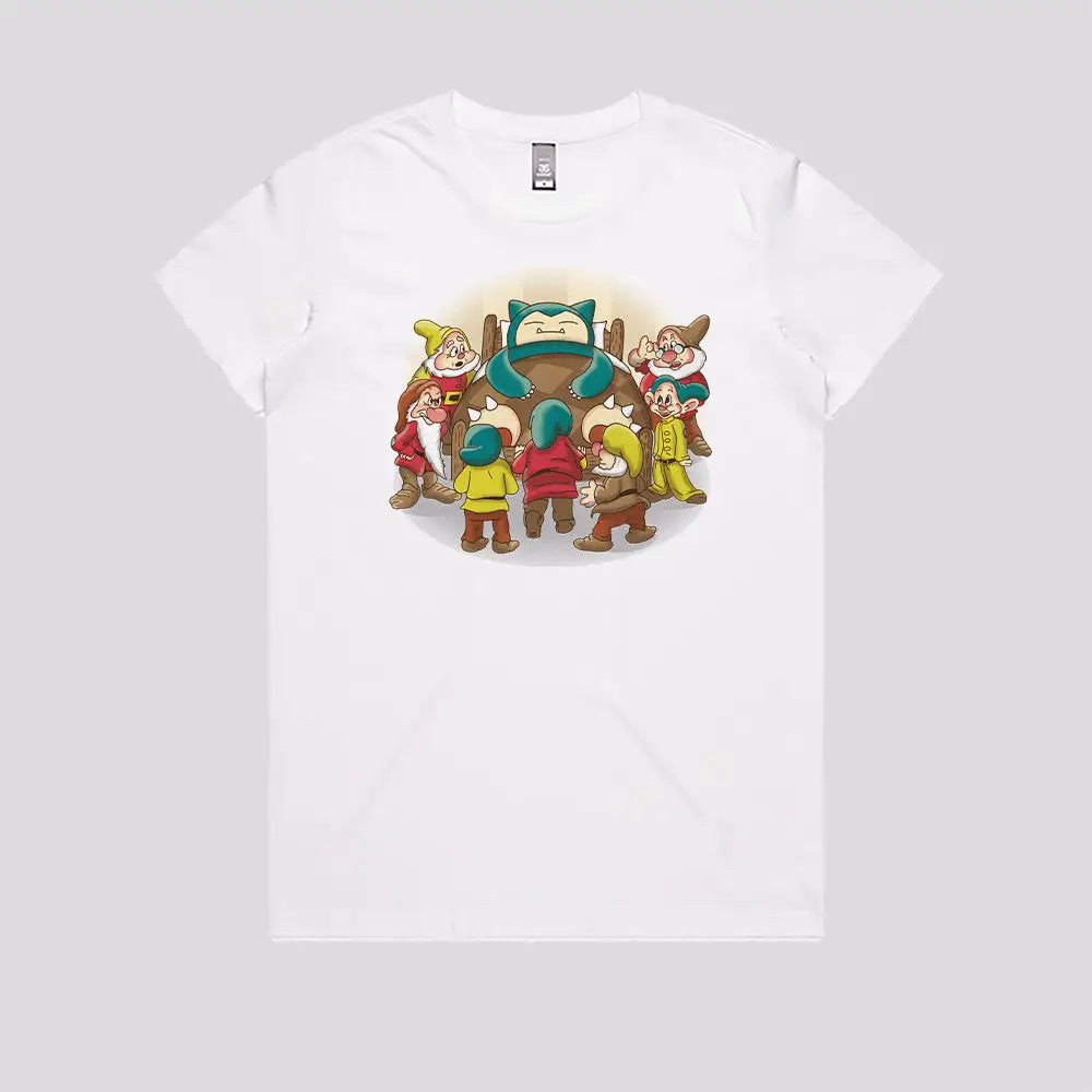 Snorlax and the Seven Dwarfs T-Shirt - Limitee Apparel