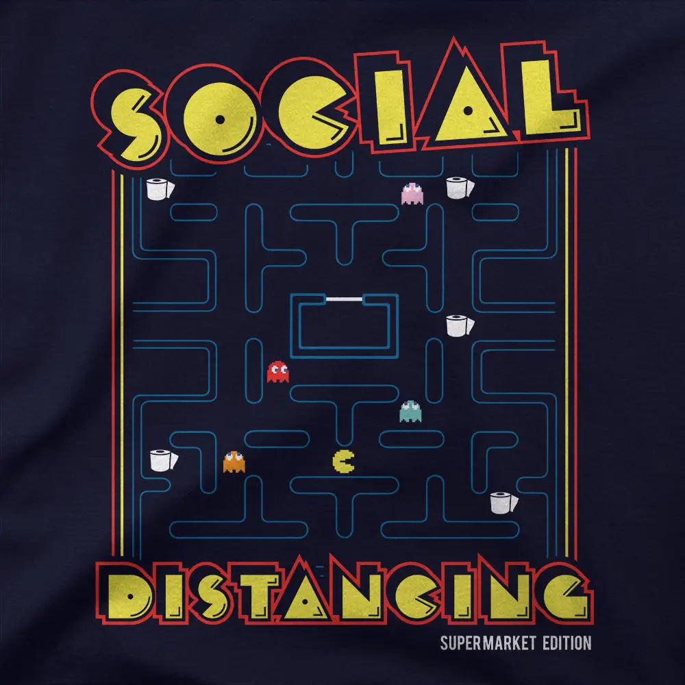 Social Distancing Supermarket T-Shirt - Limitee Apparel