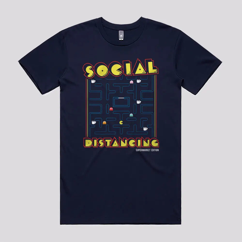 Social Distancing Supermarket T-Shirt - Limitee Apparel