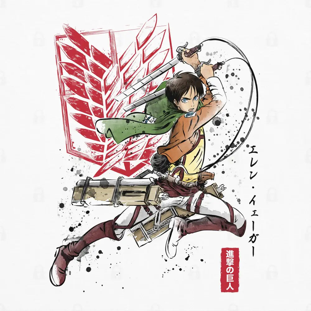 Soldier Eren T-Shirt | Anime T-Shirts