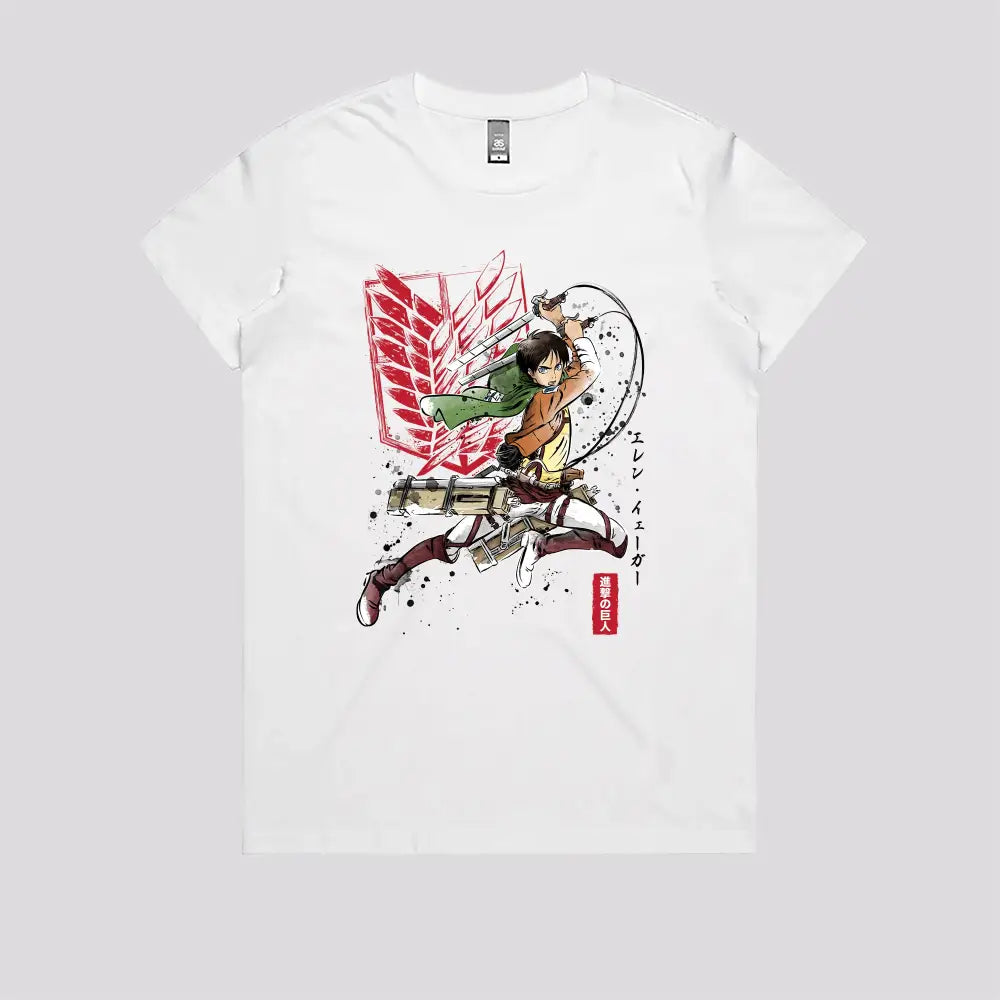 Soldier Eren T-Shirt | Anime T-Shirts