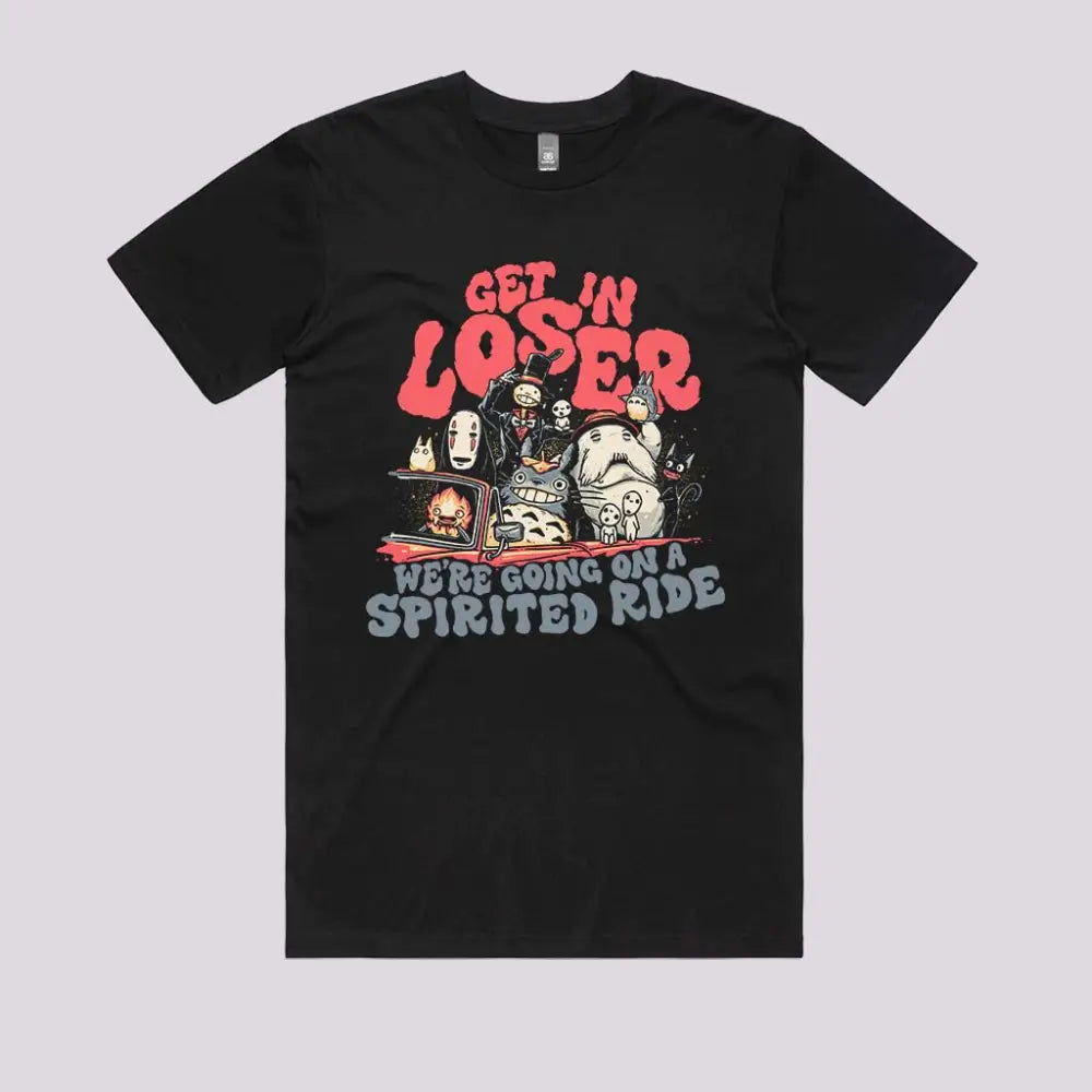 Spirited Ride T-Shirt | Anime T-Shirts