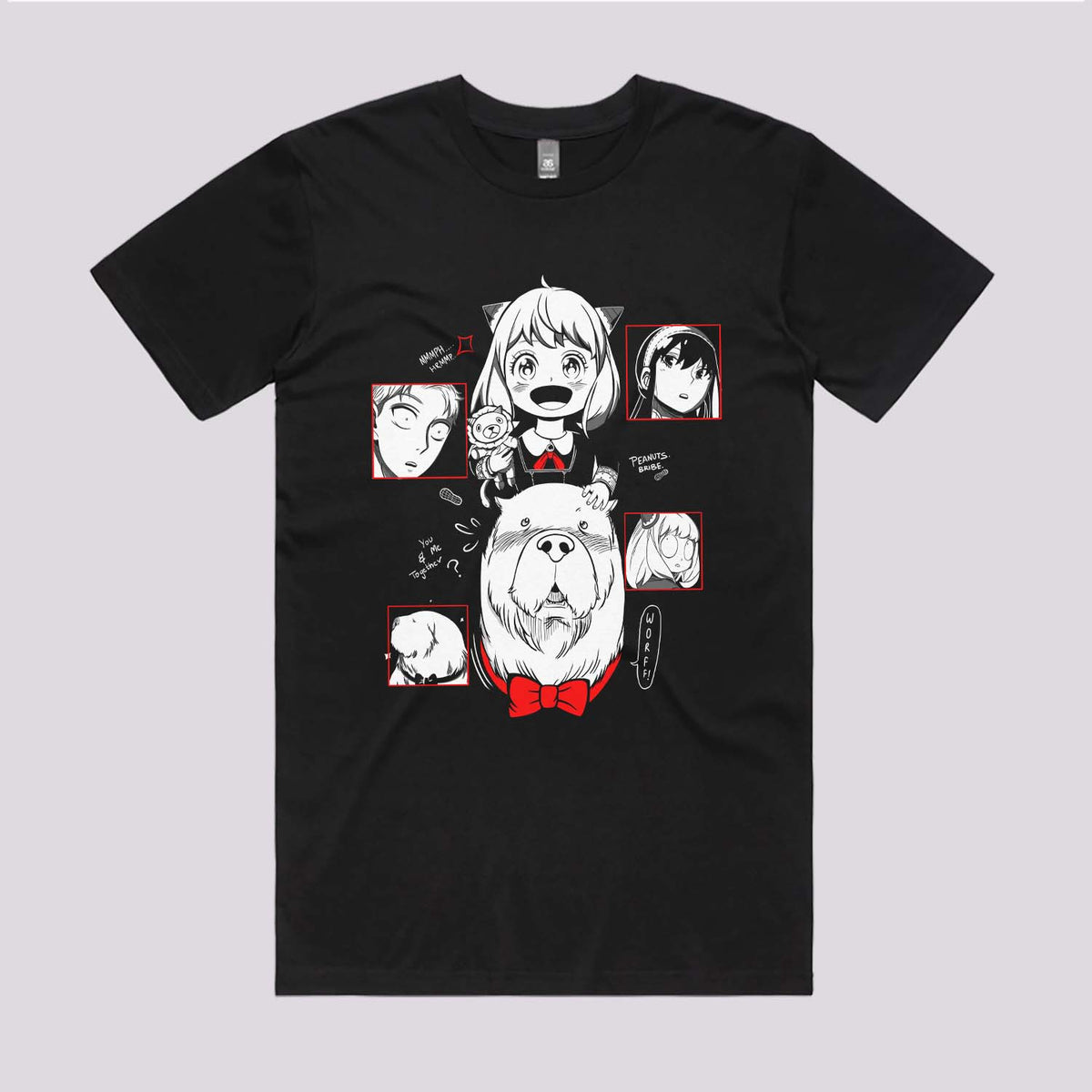 Spy Family Potrait Anime T-Shirt | Graphic Tees