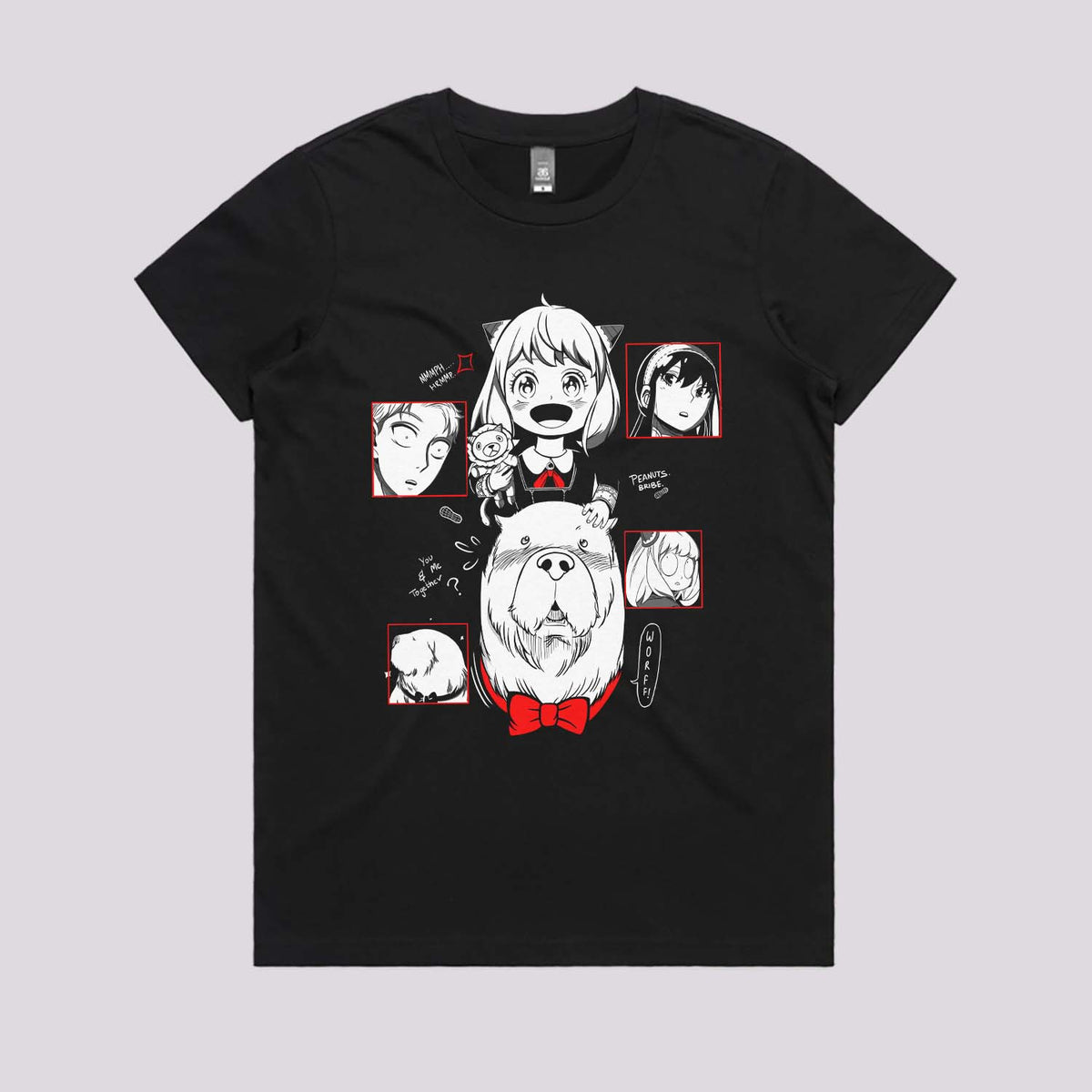 Spy Family Potrait Anime T-Shirt | Graphic Tees