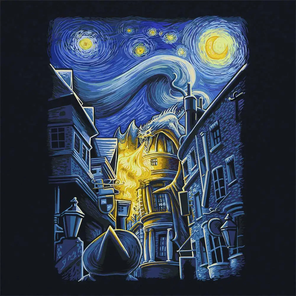 Starry Alley T-Shirt | Pop Culture T-Shirts