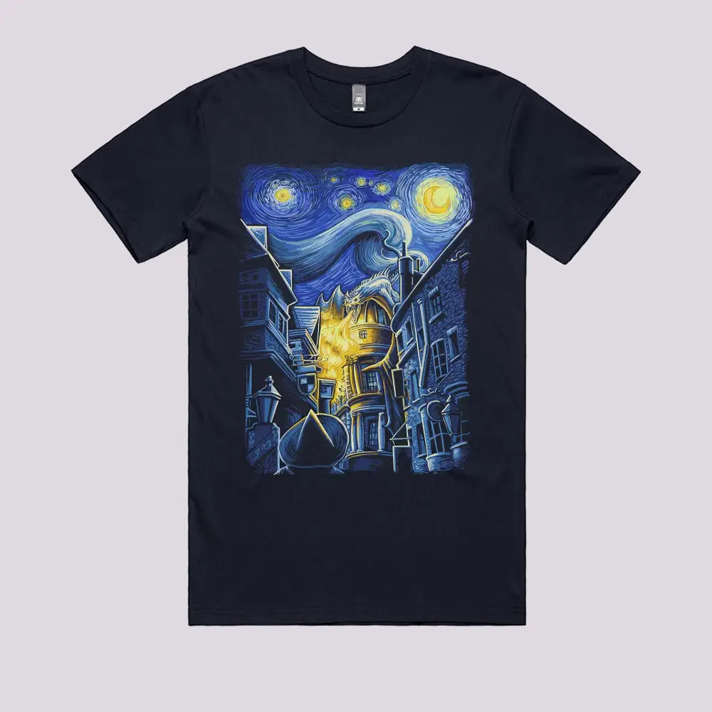 Starry Alley T-Shirt | Pop Culture T-Shirts