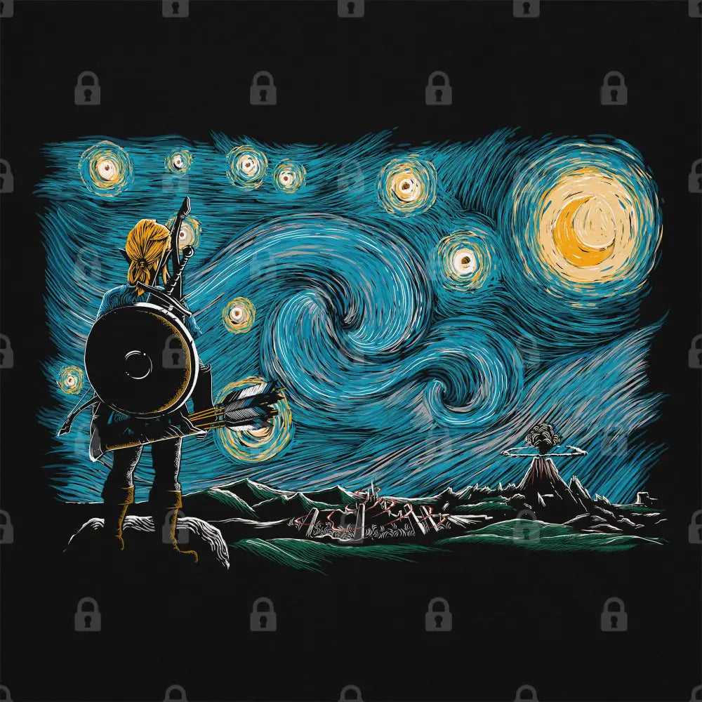 Starry Breath T-Shirt - Limitee Apparel