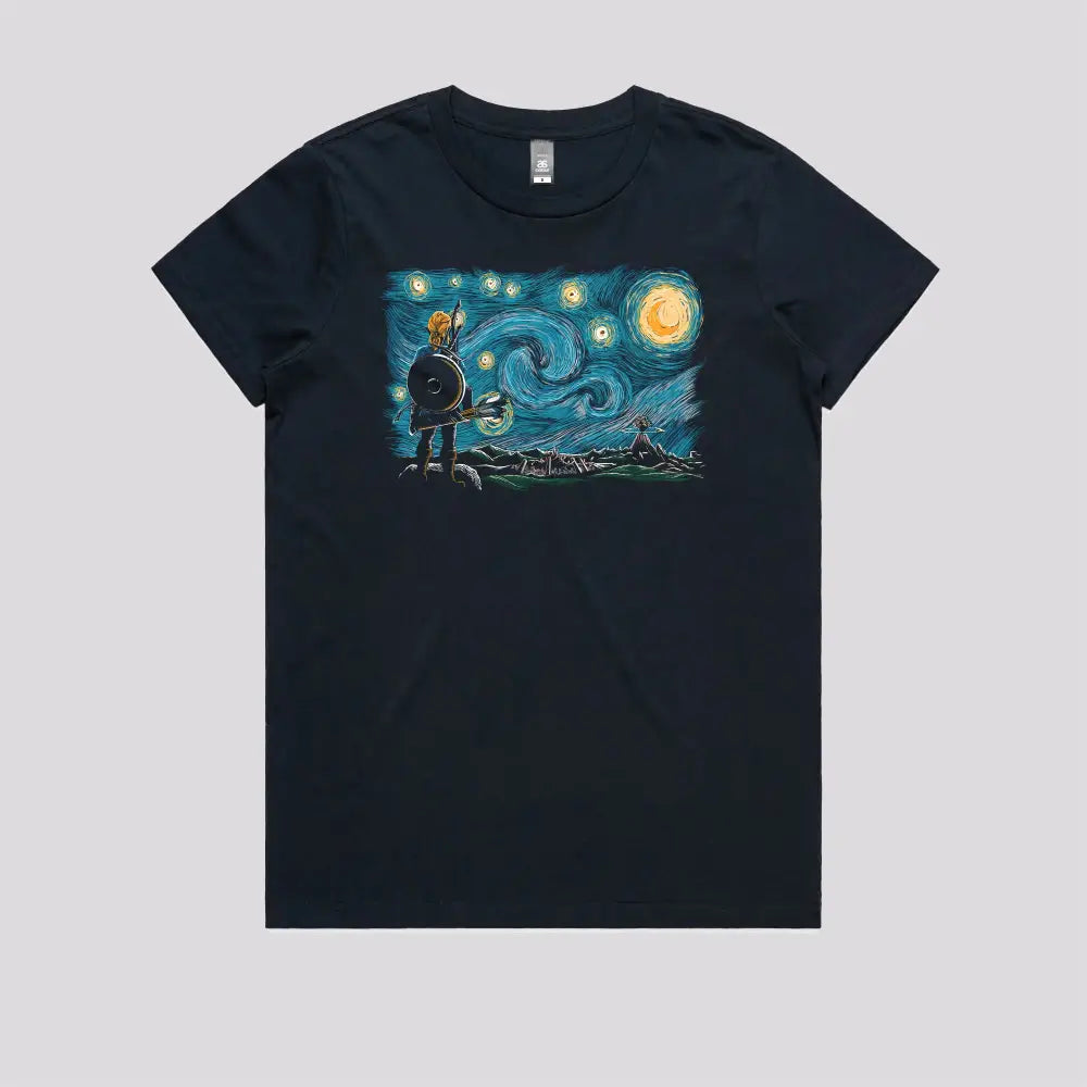 Starry Breath T-Shirt - Limitee Apparel