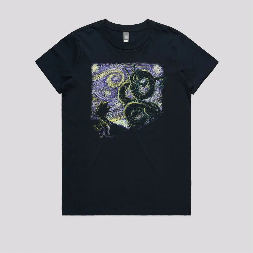 Starry Dragon Boy T-Shirt | Anime T-Shirts