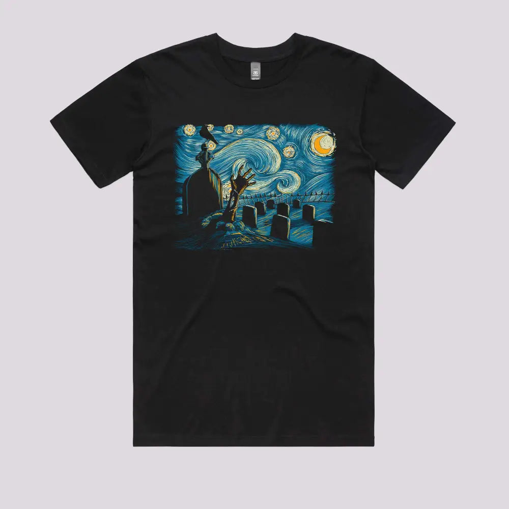 Starry Halloween T-Shirt - Limitee Apparel