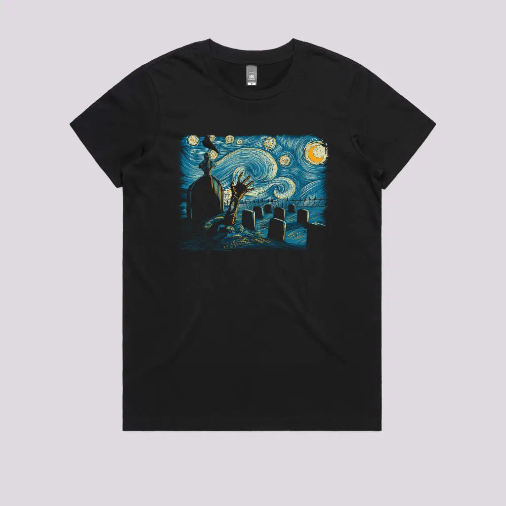Starry Halloween T-Shirt - Limitee Apparel