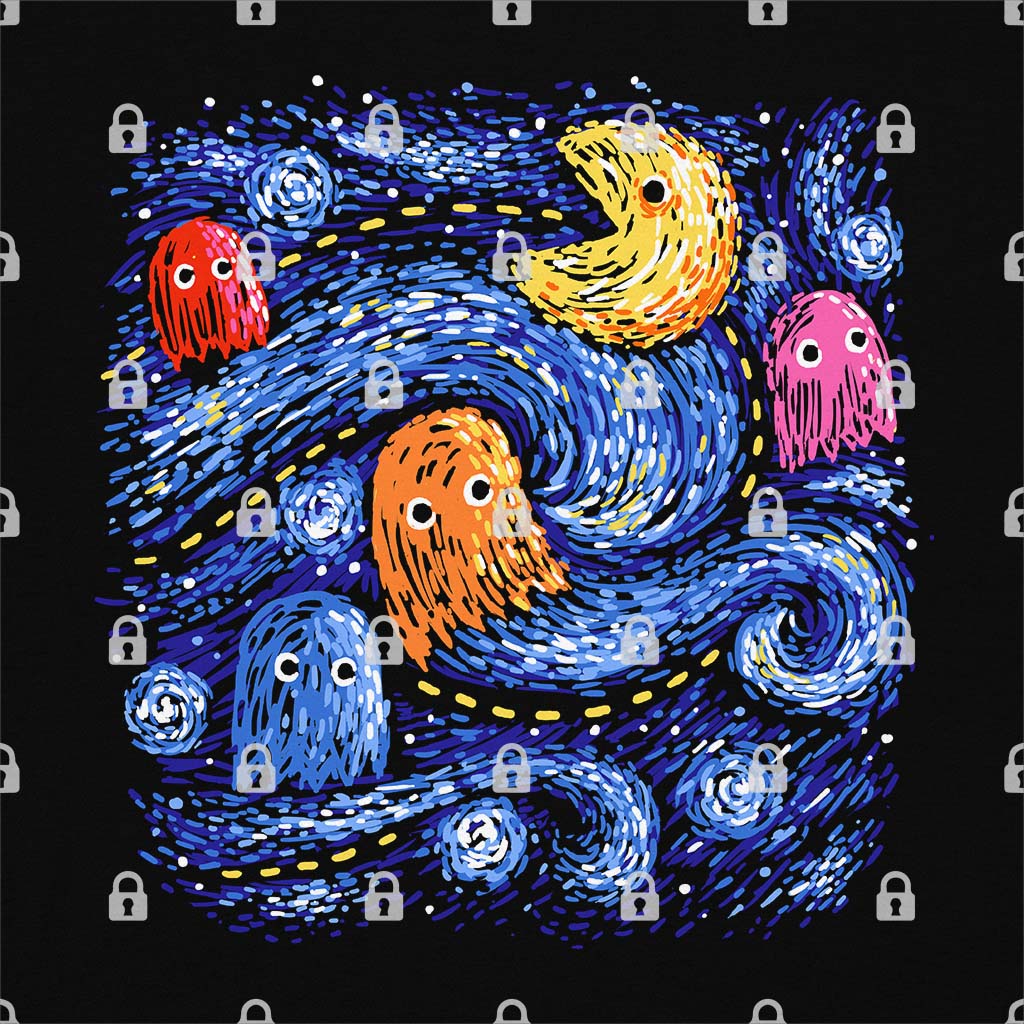 Starry Pacman T-Shirt