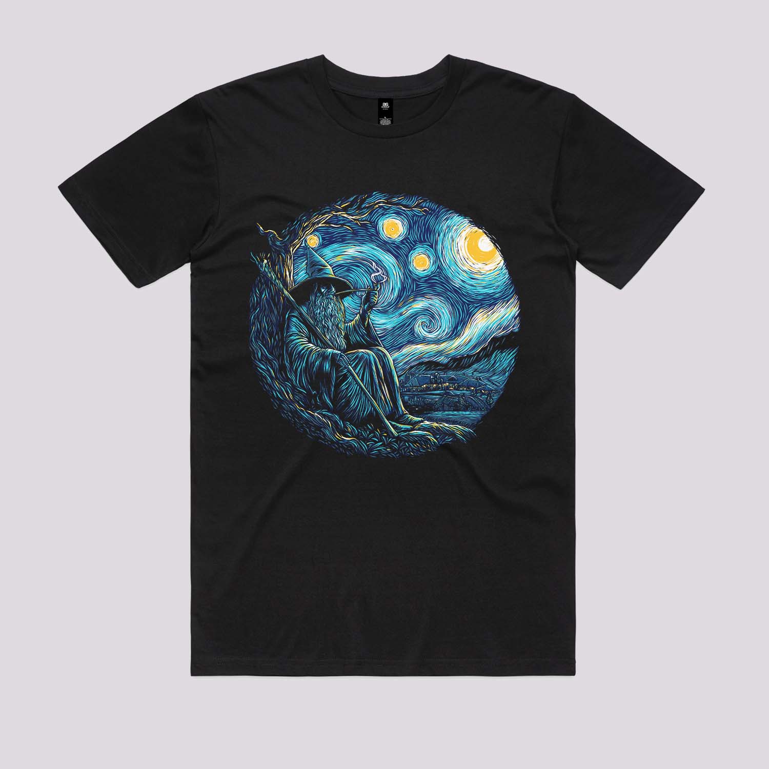 Starry Wizard Graphic Tee
