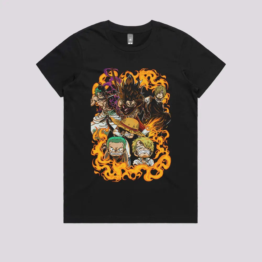 Straw Hats Monster Trio T-Shirt | Anime T-Shirts