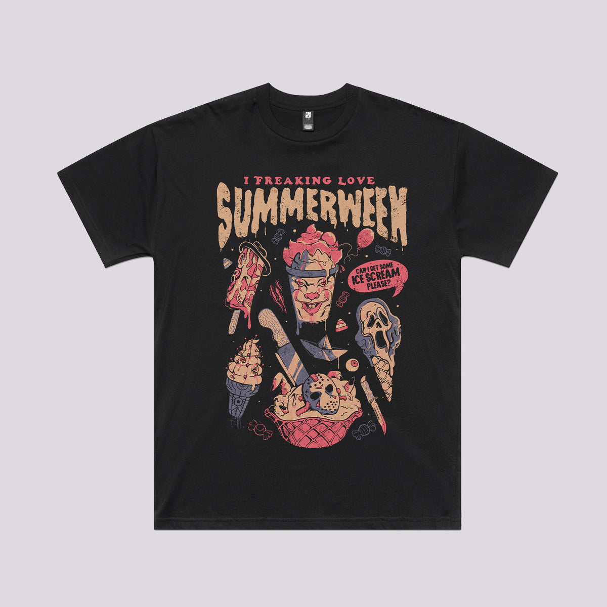 Summer Halloween T-Shirt | Oversized Horror T-Shirts Online