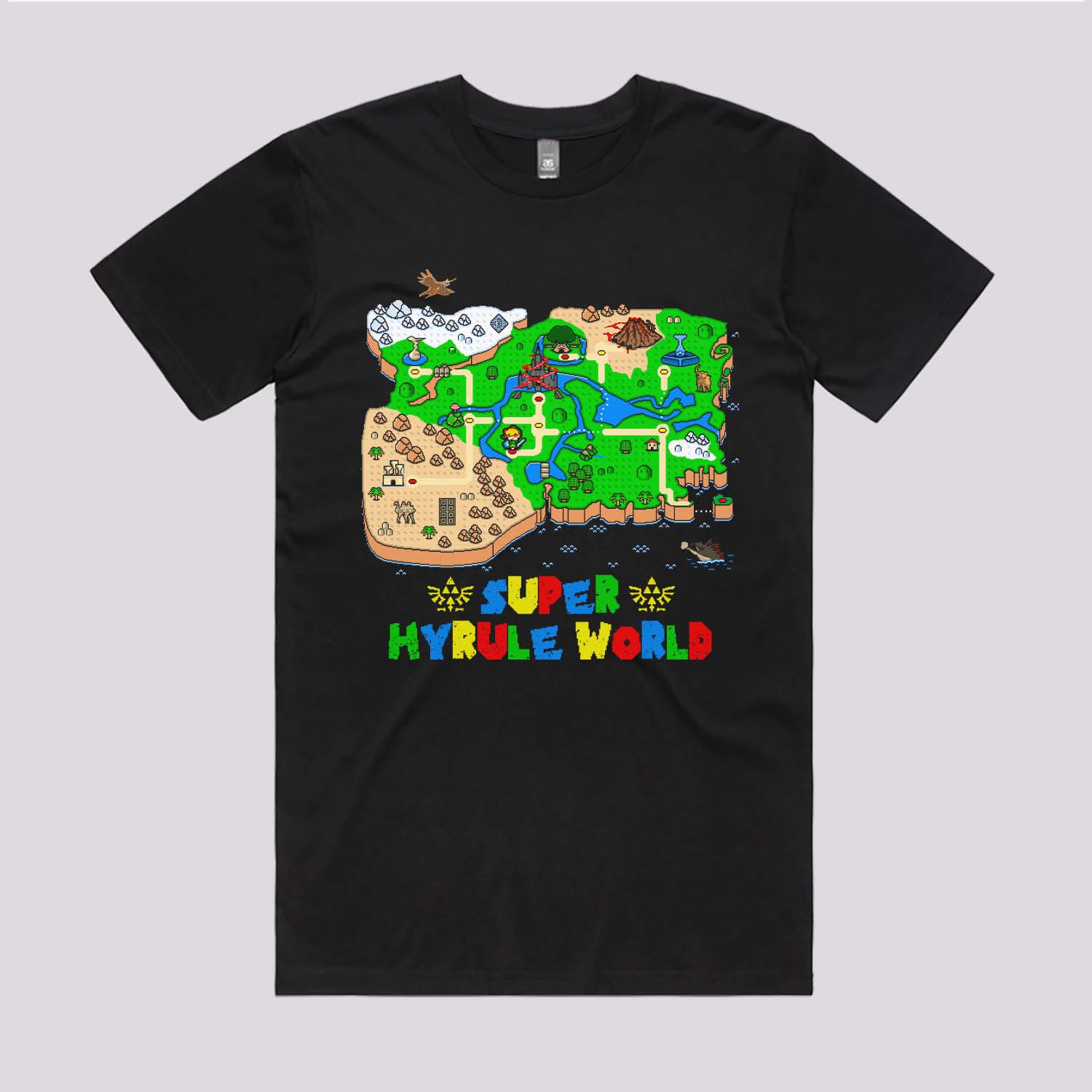 Super Hyrule World Graphic Tee