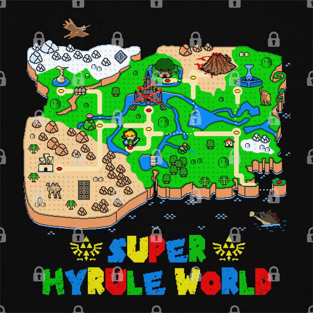 Super Hyrule World T-Shirt
