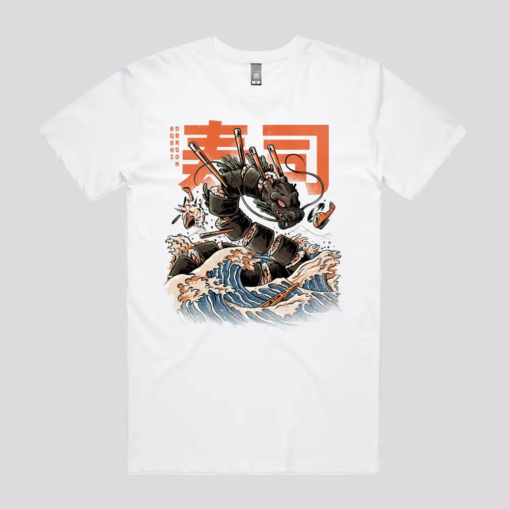 Sushi Dragon T-Shirt - Limitee Apparel
