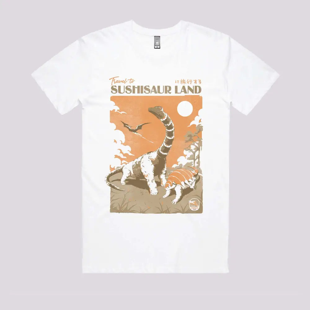 Sushisaur Land T-Shirt - Limitee Apparel