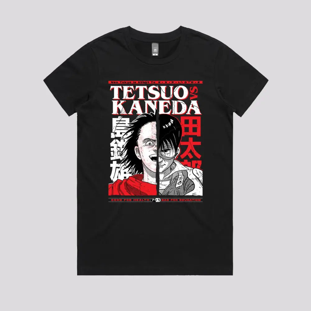 Tetsuo versus Kaneda T-Shirt | Anime T-Shirts