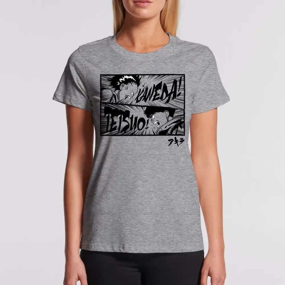 Tetsuo vs Kaneda T-Shirt | Anime T-Shirts