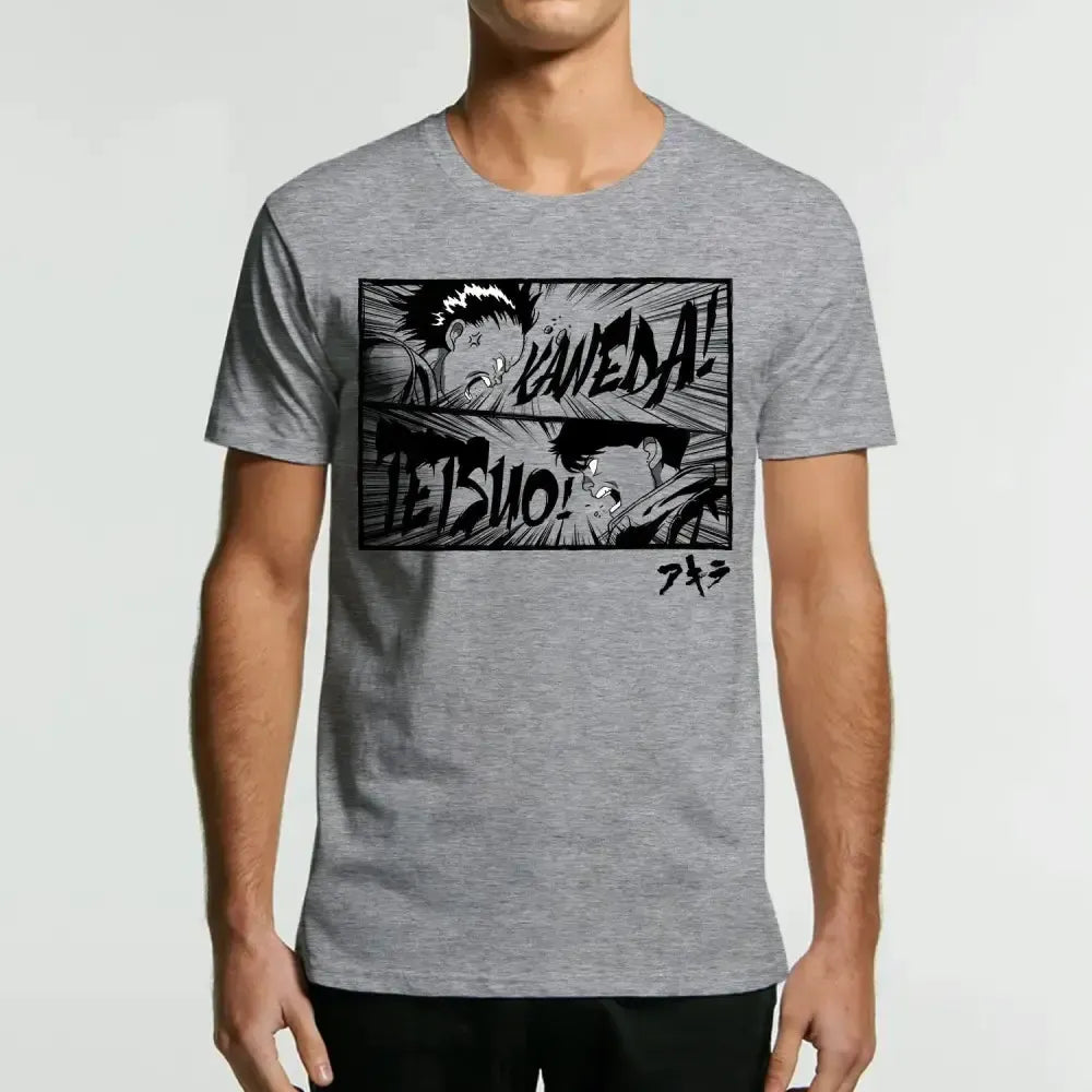 Tetsuo vs Kaneda T-Shirt | Anime T-Shirts