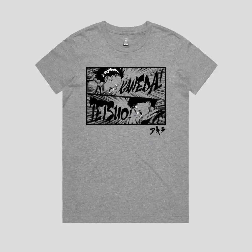 Tetsuo vs Kaneda T-Shirt | Anime T-Shirts