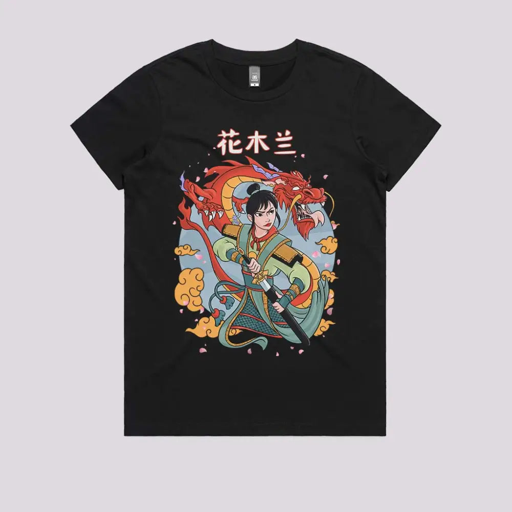 The Girl with The Dragon T-Shirt | Pop Culture T-Shirts