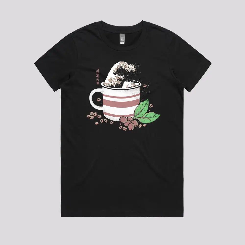 The Great Wave of Coffee - Limitee Apparel