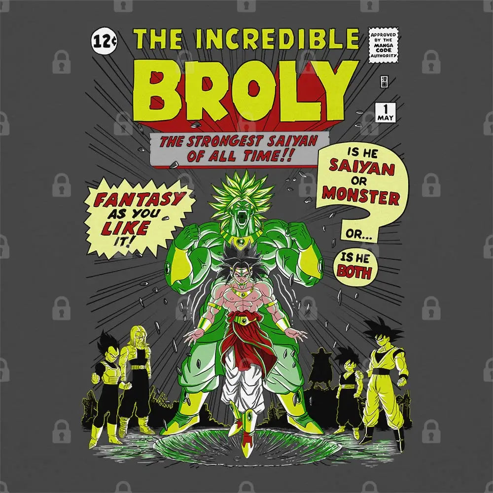The Incredible Broly T-Shirt | Anime T-Shirts