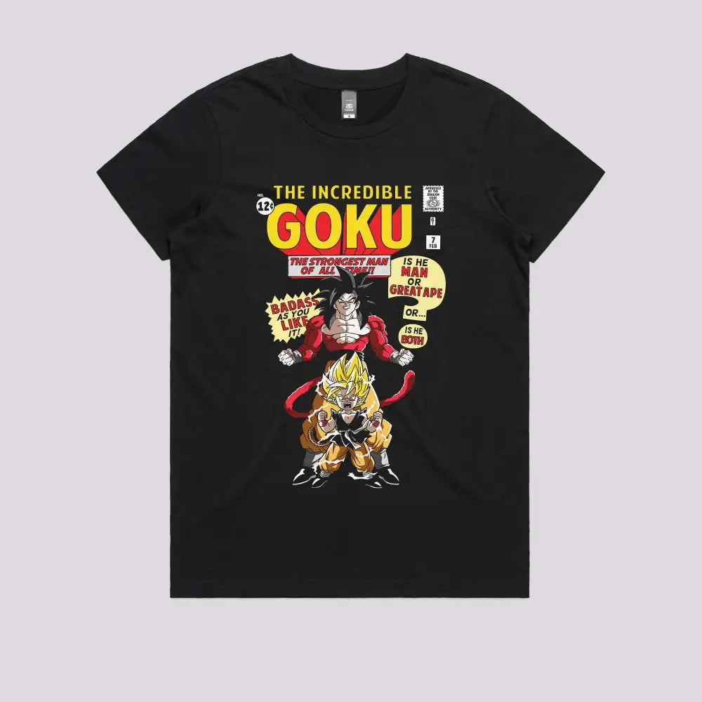 The Incredible Saiyan T-Shirt | Anime T-Shirts