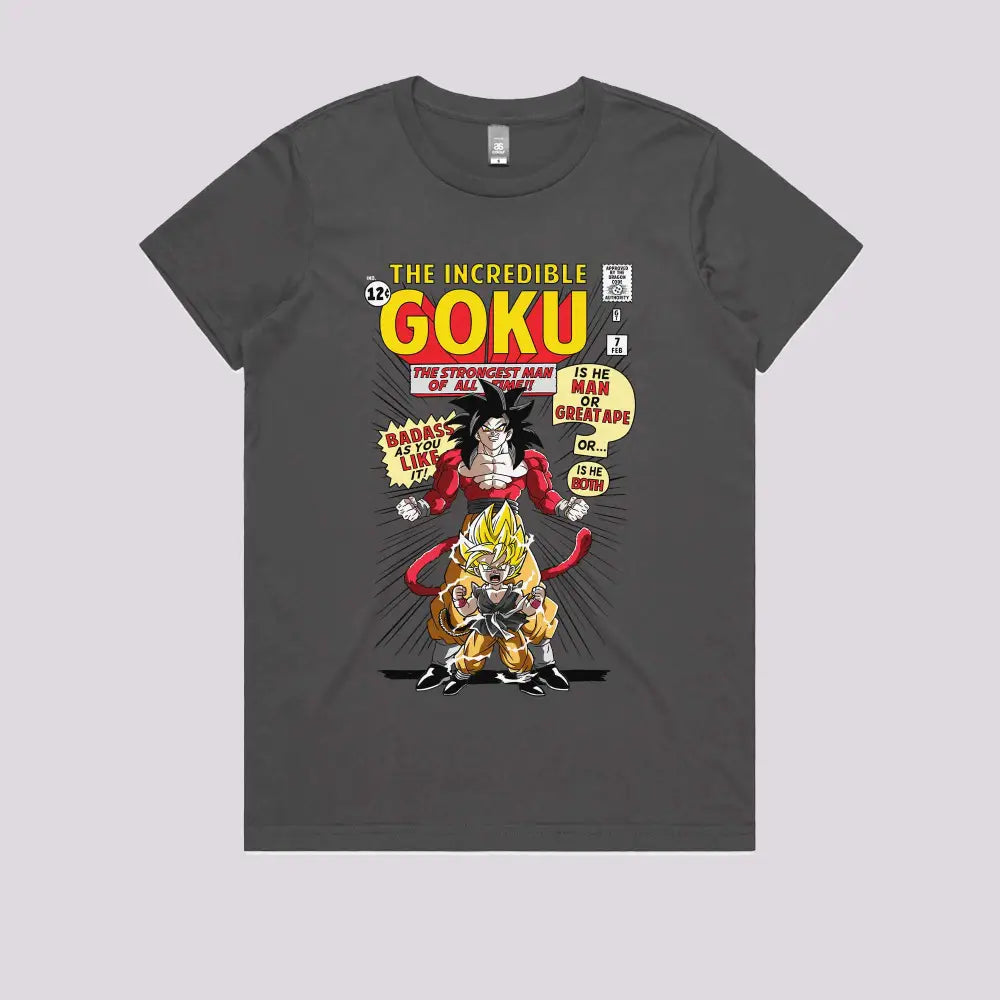 The Incredible Saiyan T-Shirt | Anime T-Shirts