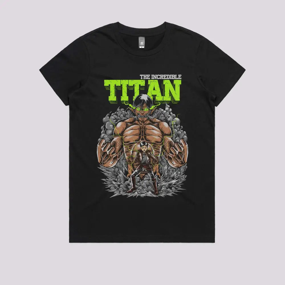 The Incredible Titan T-Shirt | Anime T-Shirts