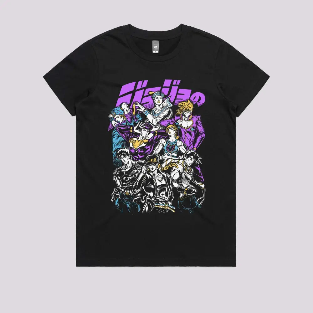 The Joestar Family T-Shirt | Anime T-Shirts