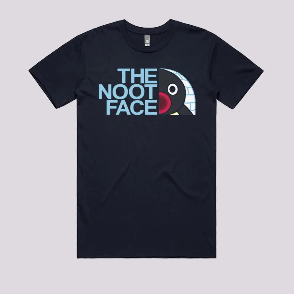 The Noot Face T-Shirt Mens / Navy Xs Adult Tee