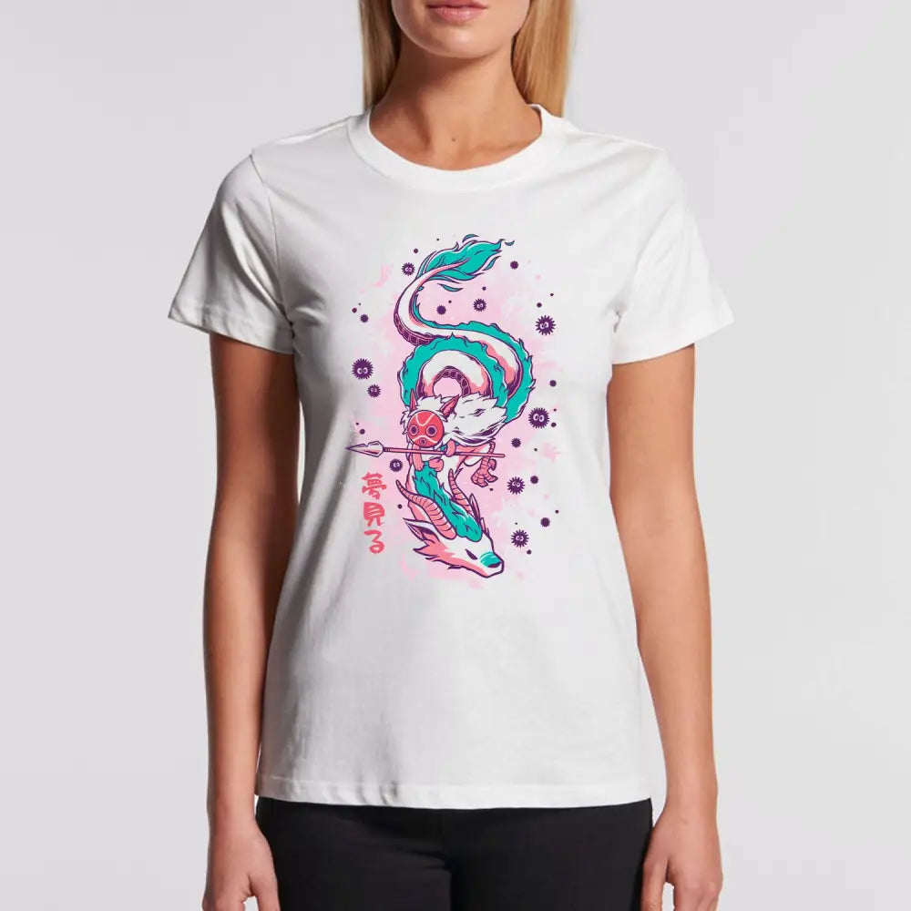 The Princess And The Dragon T-Shirt | Anime T-Shirts