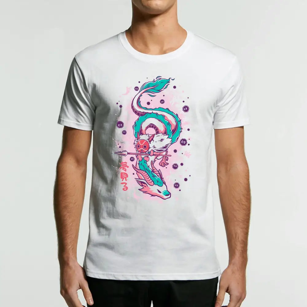 The Princess And The Dragon T-Shirt | Anime T-Shirts
