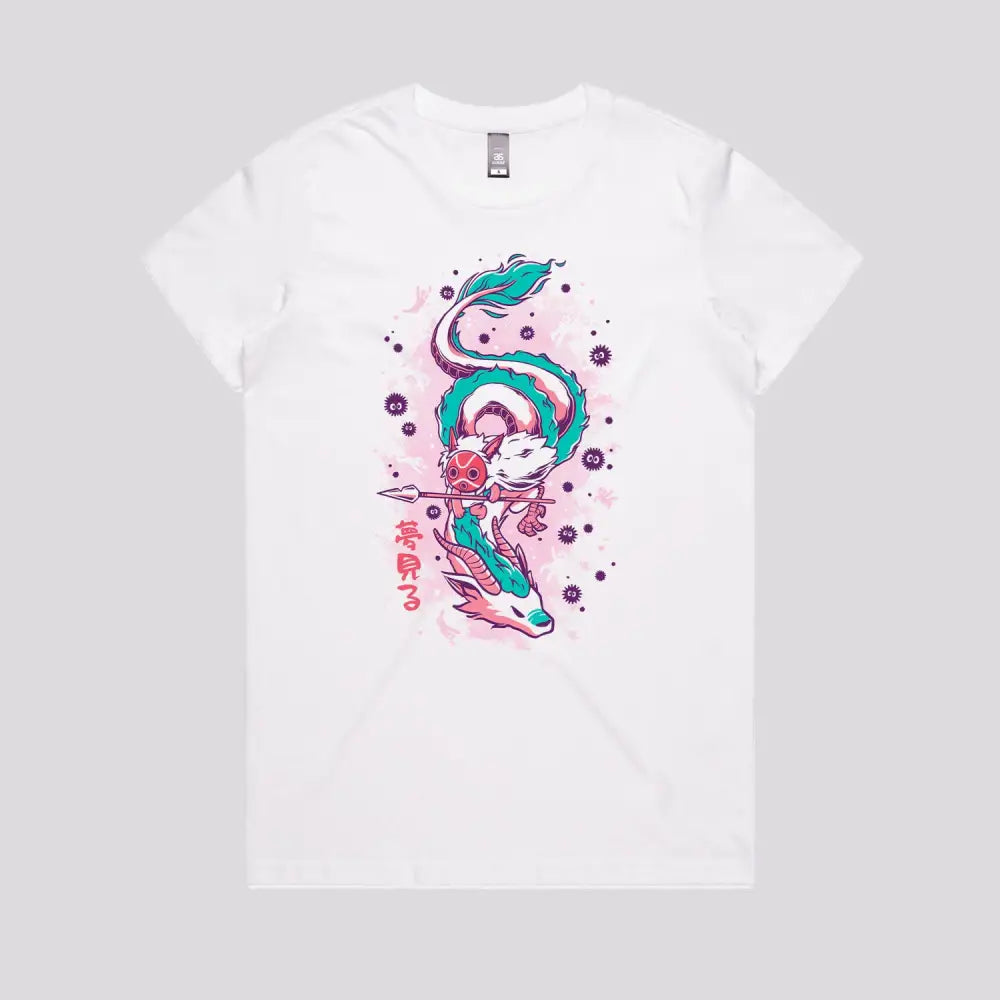 The Princess And The Dragon T-Shirt | Anime T-Shirts
