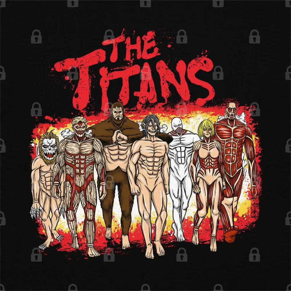 The Titans T-Shirt | Anime T-Shirts