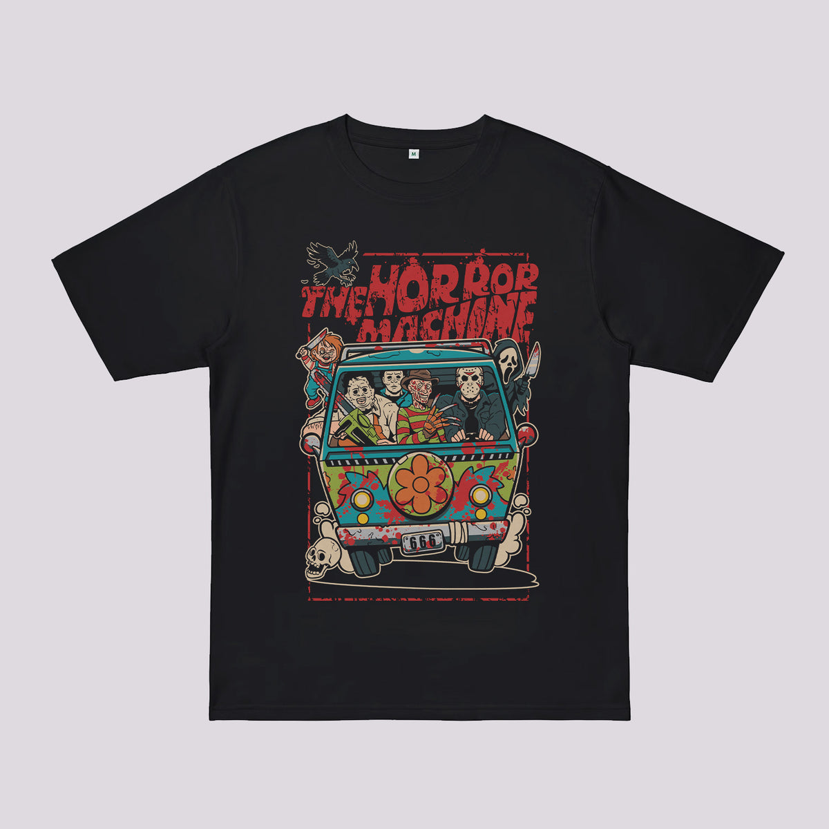 The Horror Machine Oversized T-Shirt | Horror T-Shirts Australia