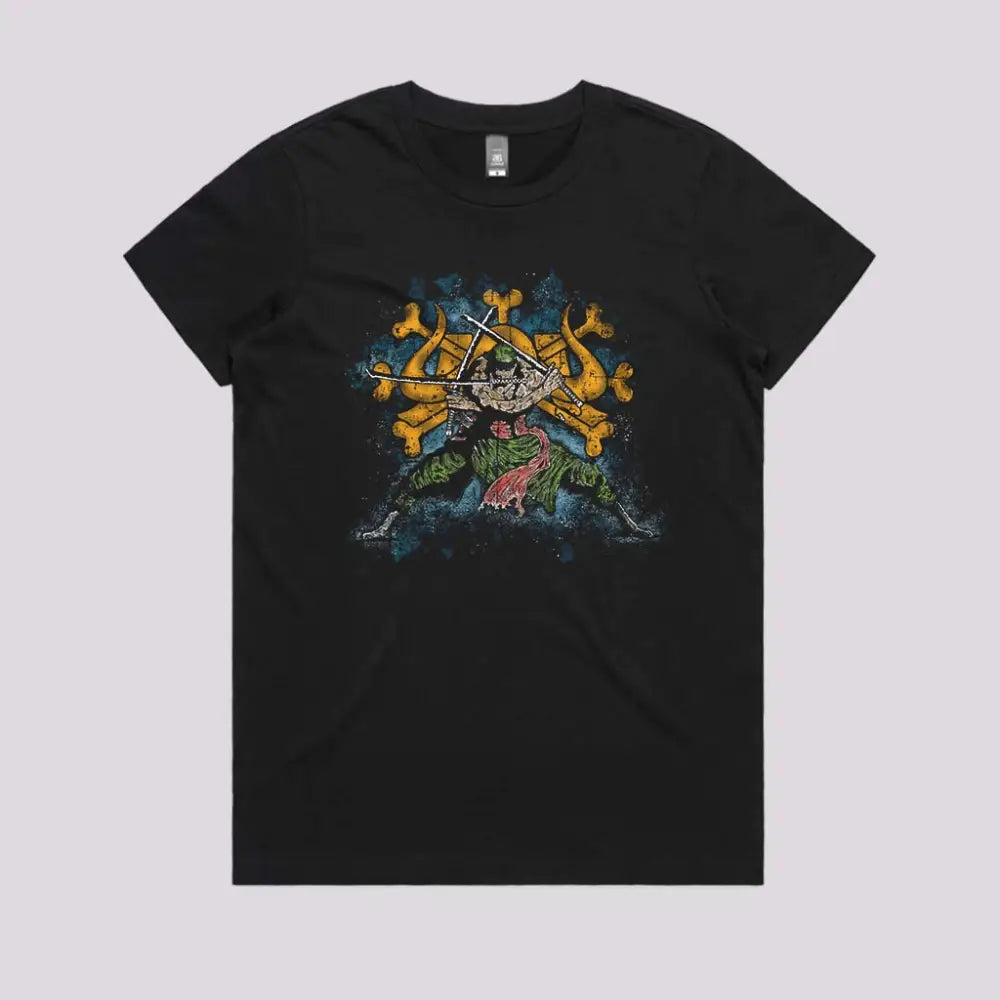 Three Swords Zoro T-Shirt | Anime T-Shirts