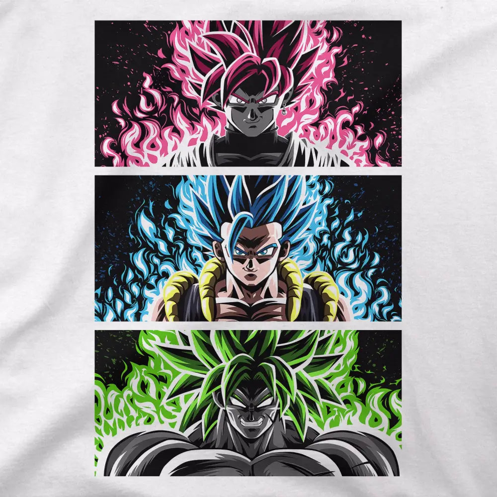 Three Warriors T-Shirt | Anime T-Shirts