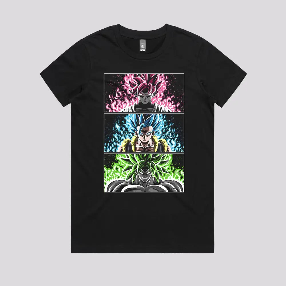 Three Warriors T-Shirt | Anime T-Shirts