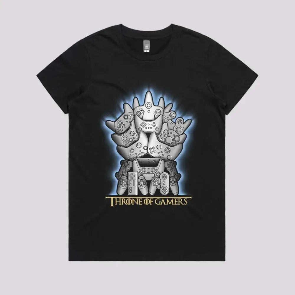 Throne of Gamers Womens T-Shirt | Limitee Apparel