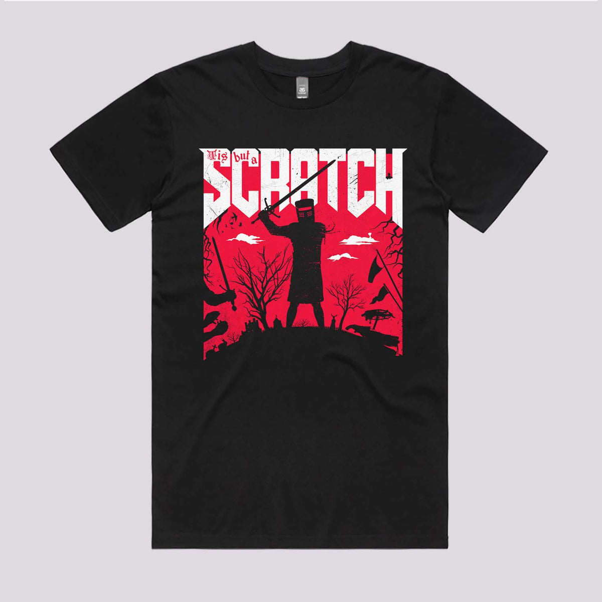 Tis But Scratch T-Shirt | Cool Graphic Tees Australia
