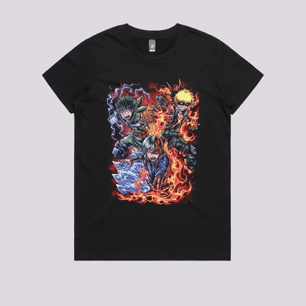 Trio Hero Academia T-Shirt | Anime T-Shirts